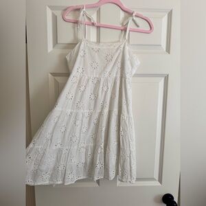 White Eyelet Sundress